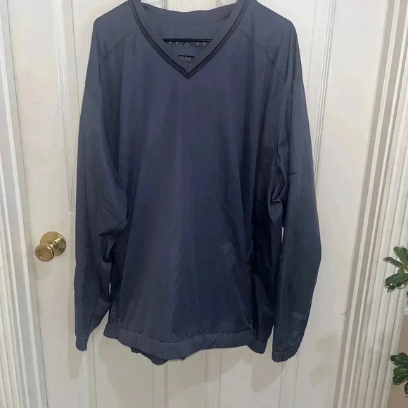 Nike clima fit mens half zip pullover with long sleeves-sz xxlg-gray - Picture 1 of 7